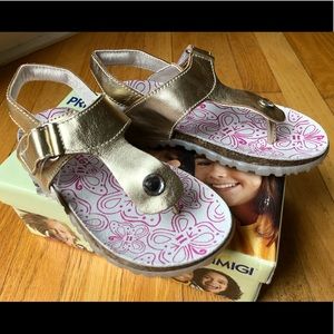 Girls Sandals - Primigi - Metallic Gold Leather